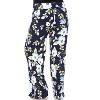 Women's Plus Size Floral Paisley Printed Palazzo Pants - White Mark - 3 of 3