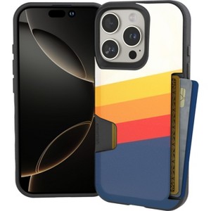 Smartish iPhone 16 Wallet Case - Wallet Slayer Vol 1 - Slim Grip Card Holder Cover - 1 of 4