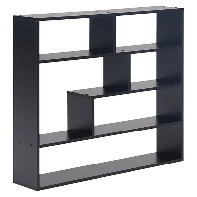 Aliya 56.5 H x 23 W x 15.75 D Shelving Unit Dotted Line