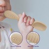 Silicone Baby Spoons for Baby Led Weaning 4-Pack, First Stage Baby Feeding Spoon Set Gum Friendly BPA Lead Phthalate and Plastic Free - 2 of 4
