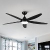 BestParts 56 Inch Ceiling Fan with LED Light and Remote Control, DC Motor, 6 Speed ​​Reversible, 3 Light Colors, Timer, Modern Indoor Quiet Fan - 4 of 4