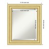 Amanti Art Sophia Beveled Framed Bathroom Vanity Wall Mirror - 3 of 4