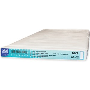 Pellon Sol-U-Film Wash Away Embroidery Stabilizer-Clear 20"X25yd - 1 of 1