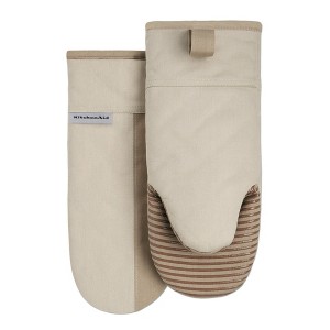 KITCHENAID Beacon Two-Tone Oven Mitt 2-Pack Set - 1 of 4