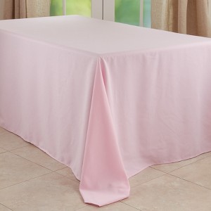 Saro Lifestyle Solid Color Everyday Tablecloth - 1 of 4