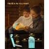 Link Clip On LED Book Light For Reading In Bed Flexible Head Portable Rechargeable Multiple Lighting Colors & Brightness For Adults & Kids - 4 of 4