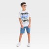 Boys' Ford Bronco Short Sleeve Graphic T-Shirt - Ivory - 4 of 4