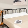 Tangkula Queen Size Bed Wedge Pillow with Side Pocket Bed Gap Filler 60" x 10" x 6" White - 2 of 4