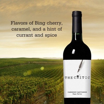 The Critic Cabernet Sauvignon Red Wine - 750ml Bottle
