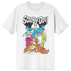 Scooby Doo Classic Monsters Classic White Graphic Tee - 1 of 2