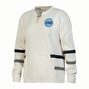 NHL Utah Hockey Club Women's Crew Fleece Sweatshirt - 1 of 3