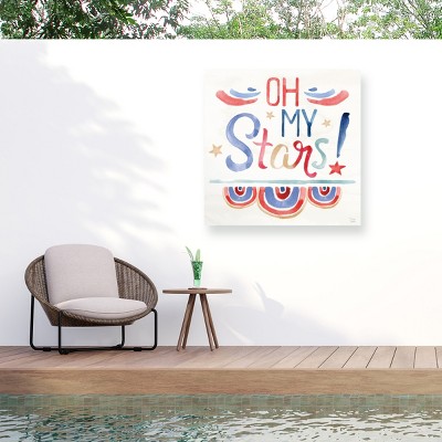 "Oh My Stars VI" Outdoor Canvas