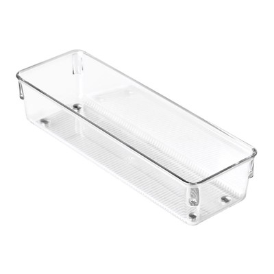 iDesign Linus 2 in. H X 3 in. W X 9 in. D Plastic Drawer Organizer