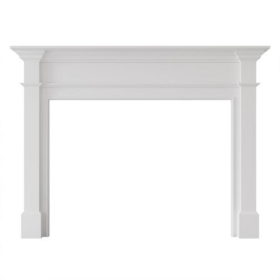 Modern Ember Lakeport Traditional Wood Fireplace Mantel Surround Kit