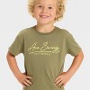 Grayson Mini Toddler Boys' Golf T-Shirt - Green - 2 of 4
