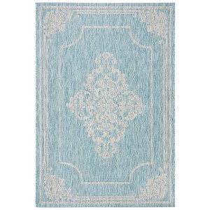 Courtyard CY8212 Power Loomed Indoor/Outdoor Area Rug  - Safavieh - 1 of 4
