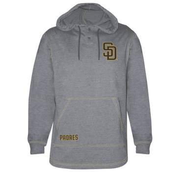 MLB San Diego Padres Men's Henley Hooded Jersey