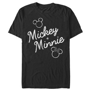 Men's Mickey & Friends Retro Signatures T-Shirt - 1 of 4