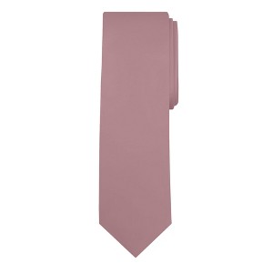 Jacob Alexander Men's Solid Color Extra Long Neck Tie for Big & Tall - 1 of 4