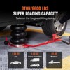 VEVOR Air Jack, 3 Ton/6600 lbs Triple Bag Air Jack, Airbag Jack with Six Steel Pipes, Lift up to 17.7 inch/450 mm, 3-5 s Fast Lifting Pneumatic Jack - 3 of 4