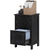 HOMCOM 3 Drawer File Cabinet, Filing Cabinet for Hanging A4/Letter Size, Farmhouse Printer Stand with Storage for Home Office - image 4 of 4