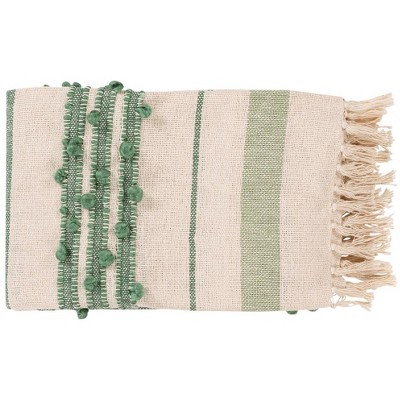 Mark & Day Gotzis 50"W x 60"L Texture Mint Throw Blankets