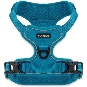 Voyager Dual-Attachment No-Pull Control Adjustable Harness for Dogs by Best Pet Supplies - 1 of 4
