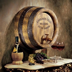 Design Toscano French Wine Barrel Wall Sculpture - 1 of 4