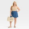 Women's Mini Jean Skirt - Ava & Viv™ - 3 of 3
