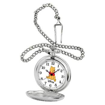 Men's Disney Winnie the Pooh Pocket Watch - Silver
