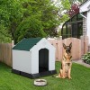BestMassage Dog House Indoor & Outdoor Kennel with Weatherproof Puppy Shelter Pet Crate - 2 of 4