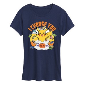 Women's - Pokémon - Candy I Choose You Short Sleeve Graphic T-Shirt - 1 of 4