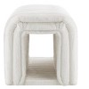 GDFStudio George Multifunctional Upholstered Ottoman Bench with Arch Hollow, Tufted Corduroy Pet Supply - 4 of 4