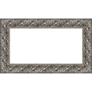 Amanti Art Silver Luxor Framed Dry Erase Magnetic Board - 1 of 4