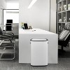 14.5 Gal/55 L Motion Sensor Trash Can, Automatic Garbage Can with Soft-Close Lid and Handle, Rectangle Touchless Waste Basket - 2 of 4
