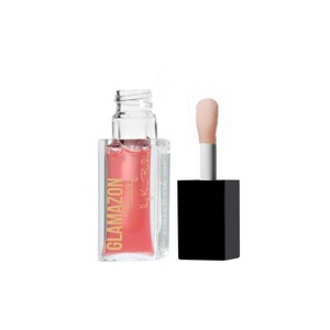 Glamazon Beauty Tinted Lip Oil Repair Mask - Petal Pink - 0.17oz