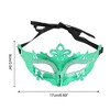 Unique Bargains Electroplated Half-face Party Mask 1 Pc - 2 of 4