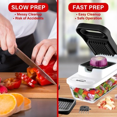 Black and White 6.3 Cup Mandoline Chopper Set
