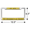 University of Toledo School Logo Full Size Standard License Plate Metal Frame - 4 of 4