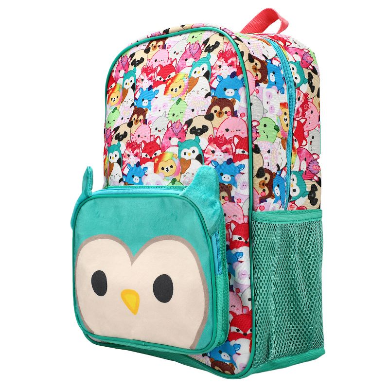 Squishmallows Winston The Owl Plush Pocket Youth Backpack, 2 of 6
