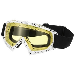 Unique Bargains Windproof Mountaineering Sky Diving Skiing Dirt Bike Goggle - 1 of 4