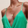 Layered Gold Necklace Set for Women, 14K Gold Plated Dainty Adjustable Stackable Necklaces - 2 of 4