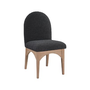 Meridian Furniture,Waldorf Boucle Fabric Dining Chair - 1 of 4