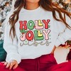 Simply Sage Market Women's Graphic Sweatshirt Holly Jolly Vibes Distressed - 2 of 4