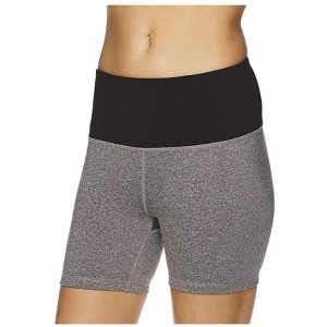 Reebok Womens Fitted Highrise Athletic Compression Shorts - 1 of 4
