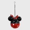 Disney 7" Minnie Mouse Hanging Resin Birdhouse: Ceramic & Metal, Weather-Resistant, No Assembly Required - 3 of 4