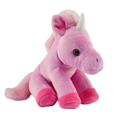 Wild Republic Pocketkins Eco Lavender Unicorn Stuffed Animal, 5 Inches ...