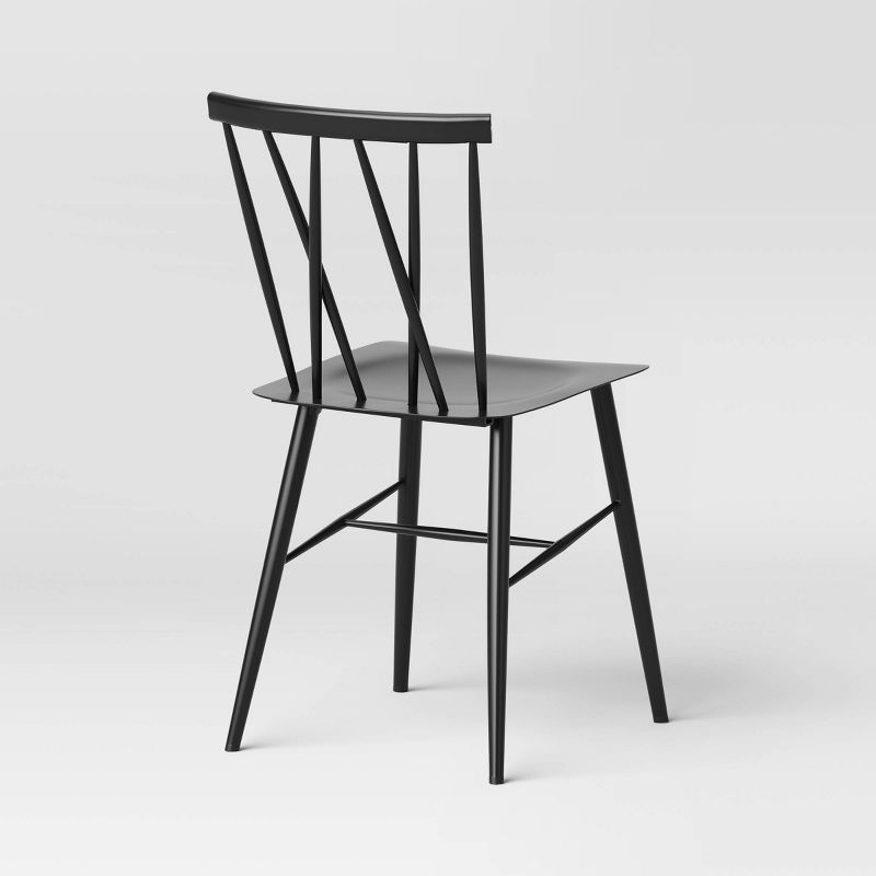 Becket Metal X Back Dining Chair - Threshold™, 5 of 12