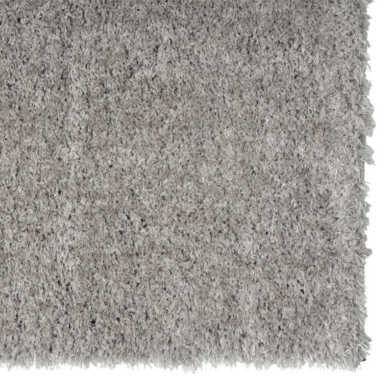 Luxe Weavers Plush Collection  Modern Shag Solid Area Rug, 4 of 18
