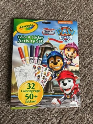 Crayola Paw Patrol Color & Sticker Activity Set : Target